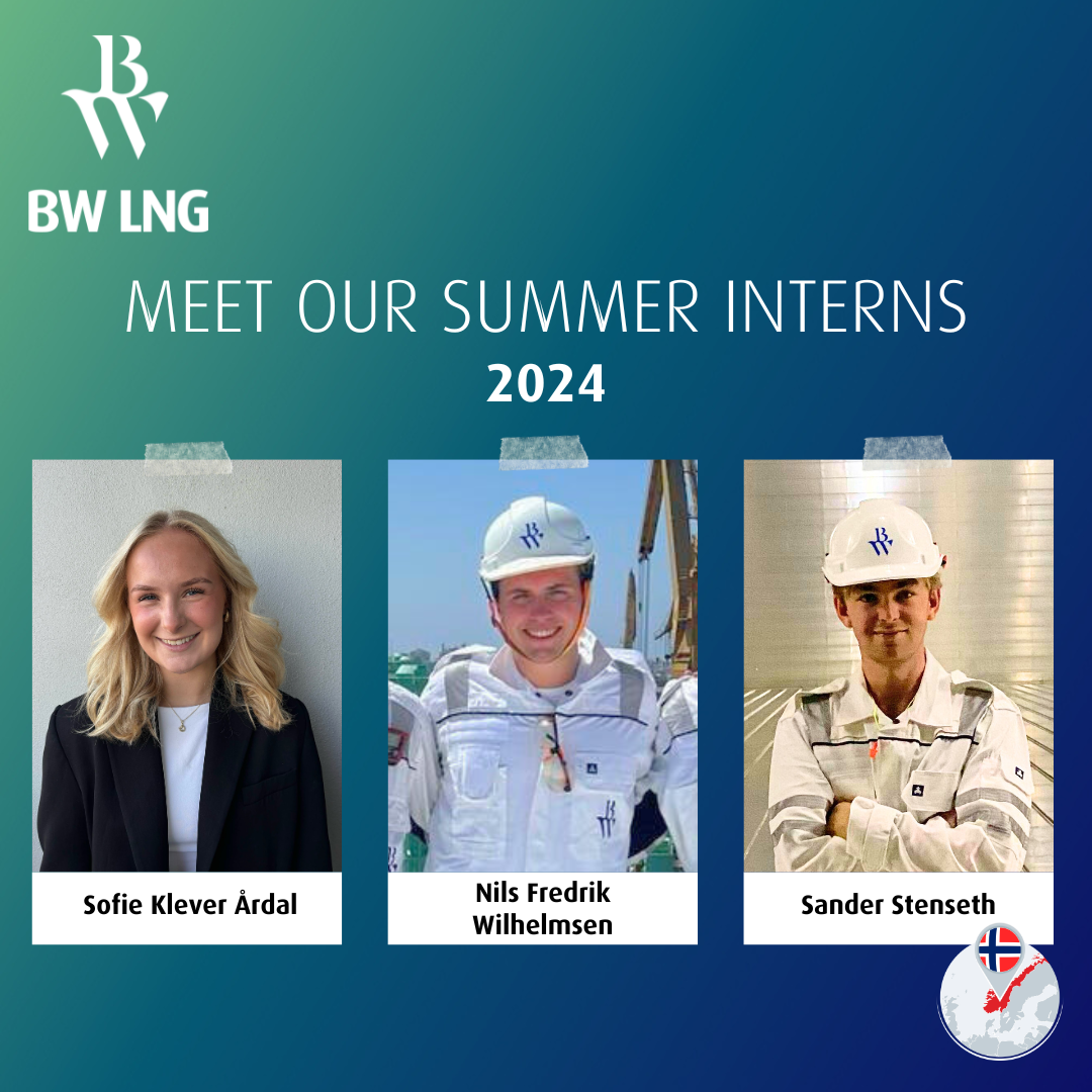 BW LNG - Meet our Summer Interns 2024 - BW Group